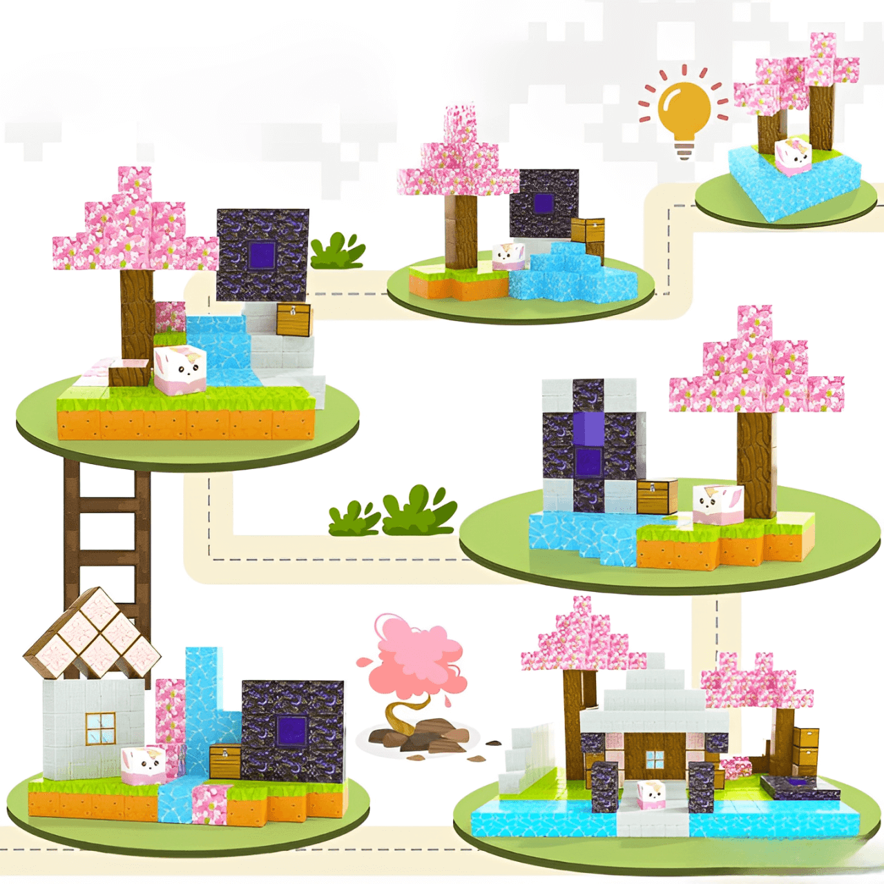 Cerejeira Especial Minecraft BuumBaa® - Buumbaa