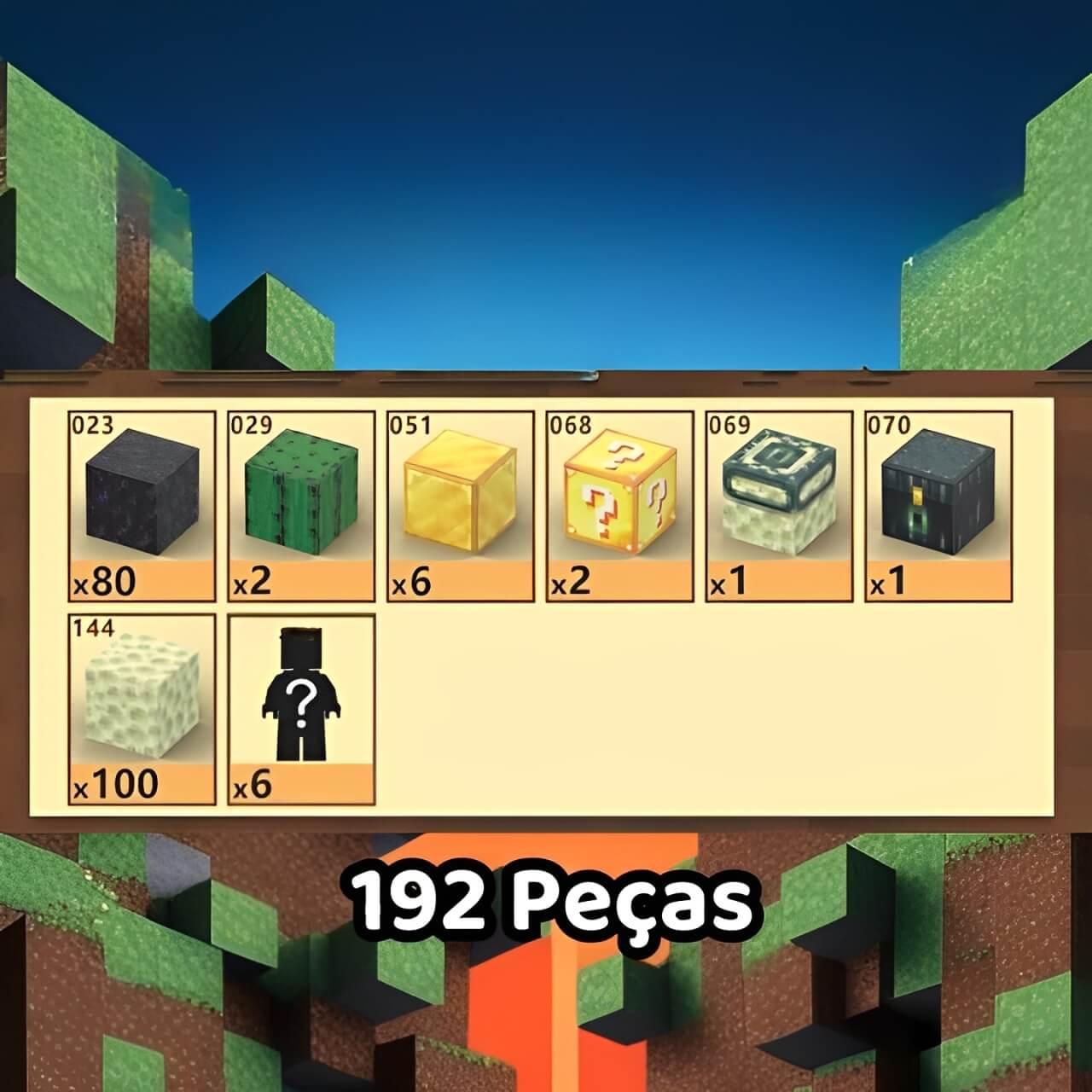 Blocos Magnéticos Minecraft - Monumento do Deserto - Buumbaa