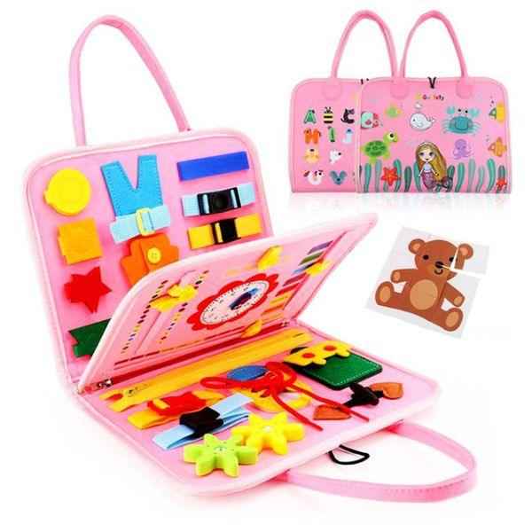 Maleta de Atividade Sensorial Montessori Infantil