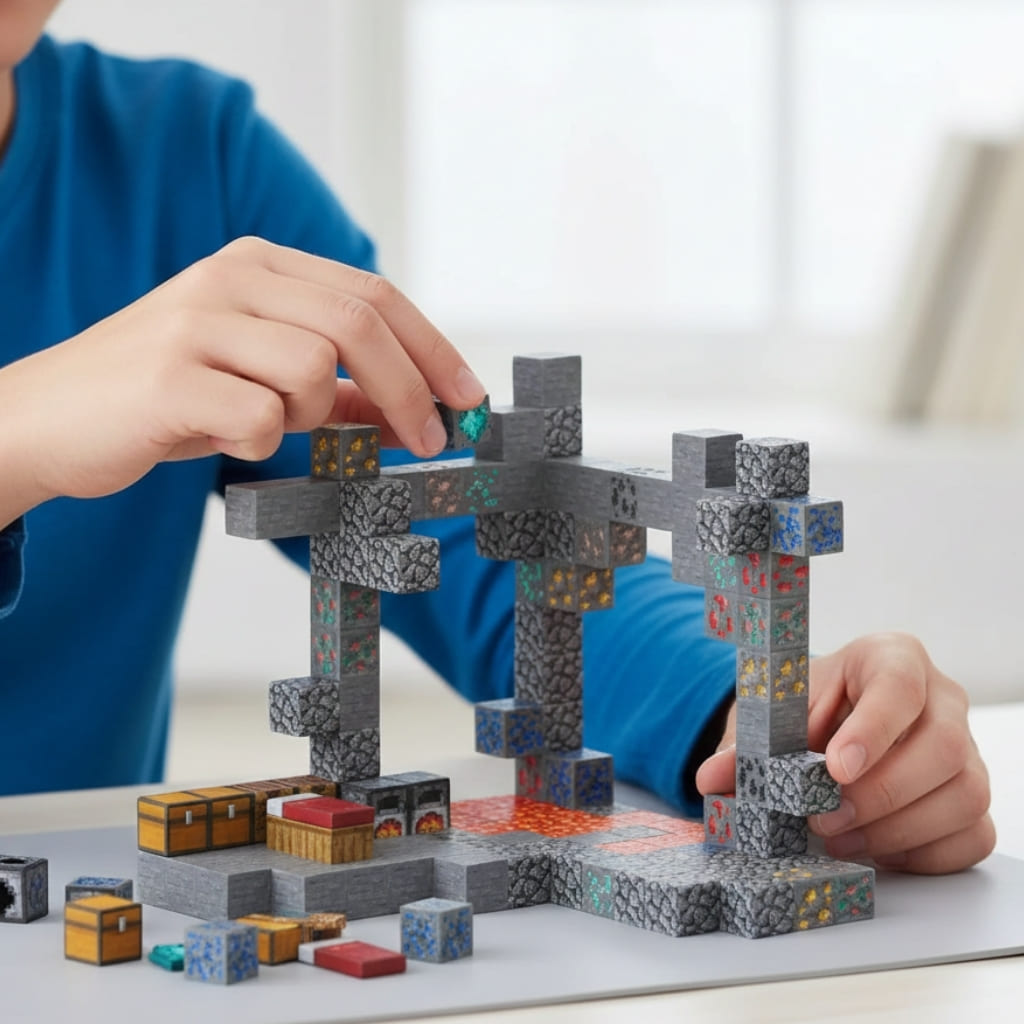 Blocos Magneticos Minecraft - Ruínas Antigas Buumbaa