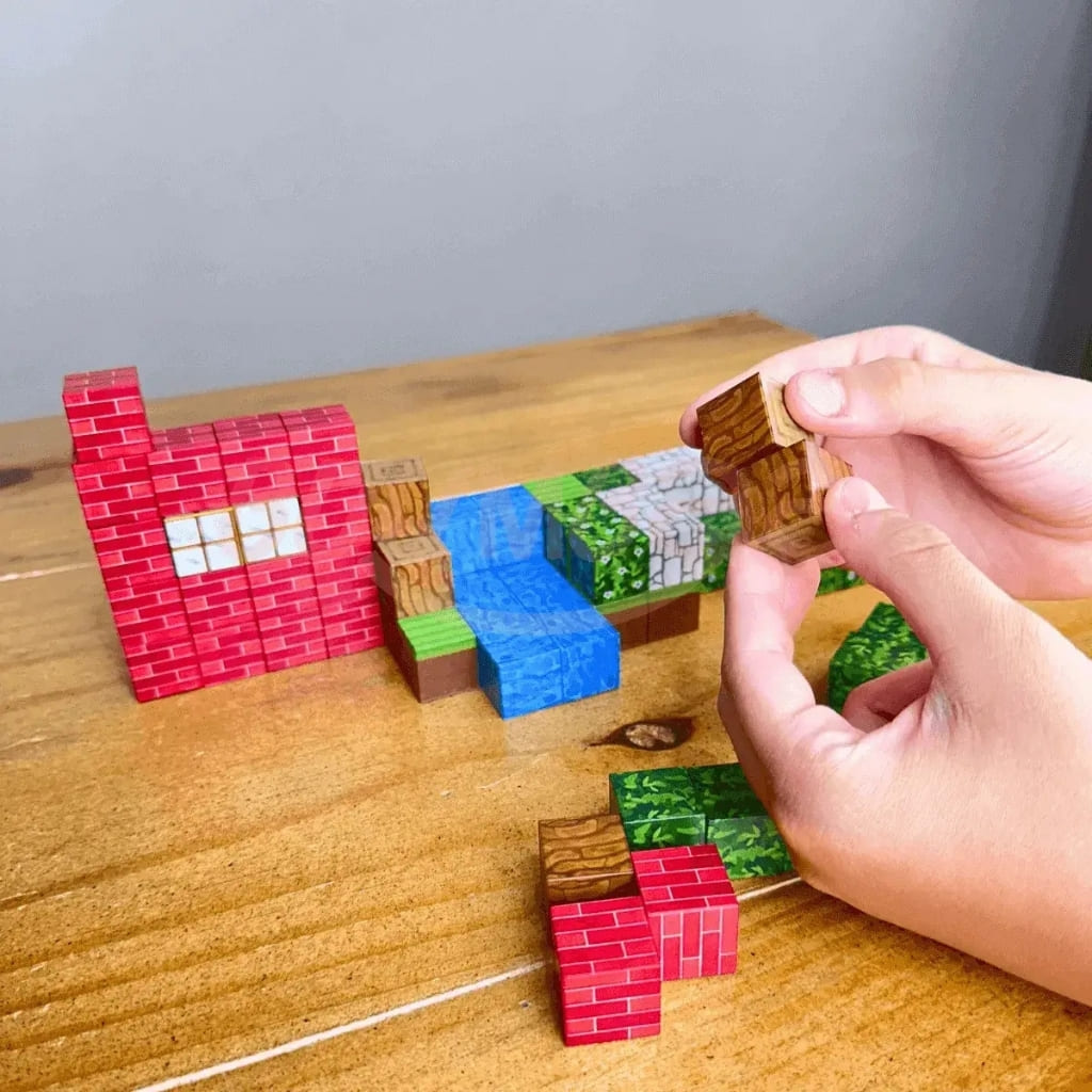Blocos Magneticos Minecraft Buumbaa