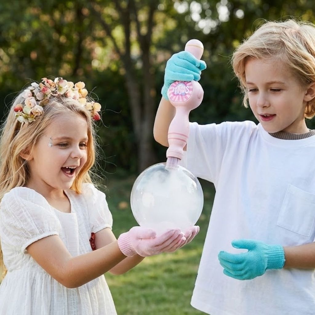 Brinquedo Bolha de Sabão Rosa