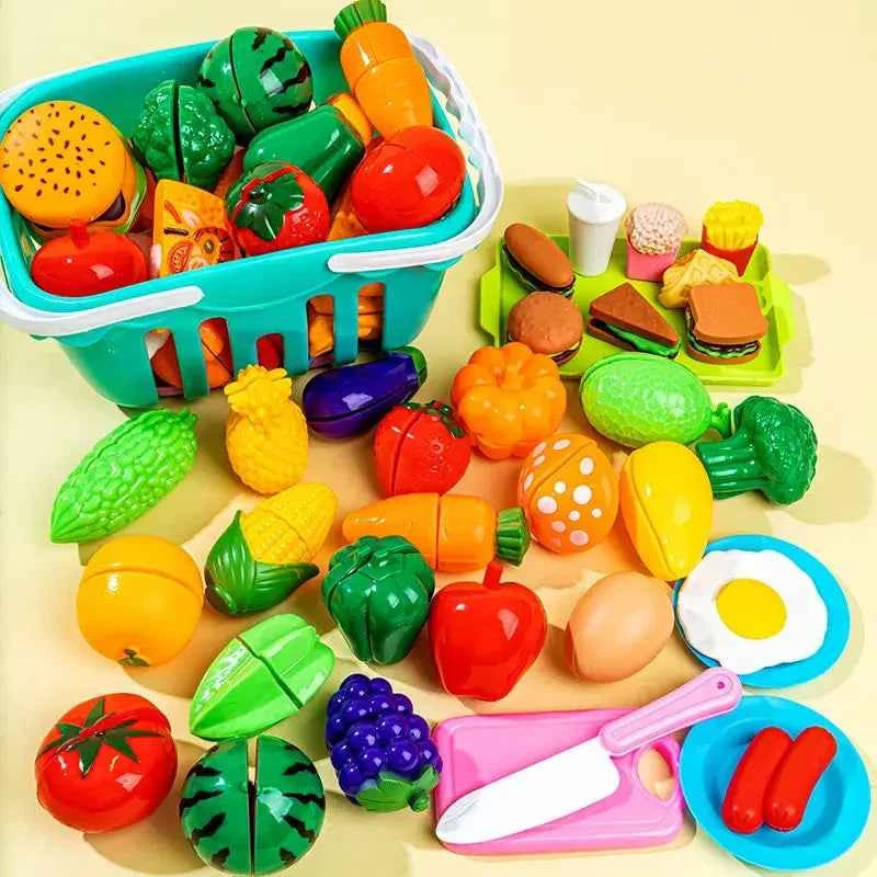 Frutas de Brinquedo com Velcro