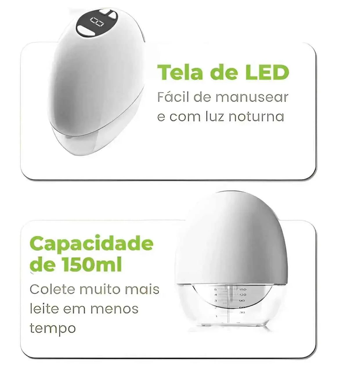 Bomba de Tirar Leite Elétrica