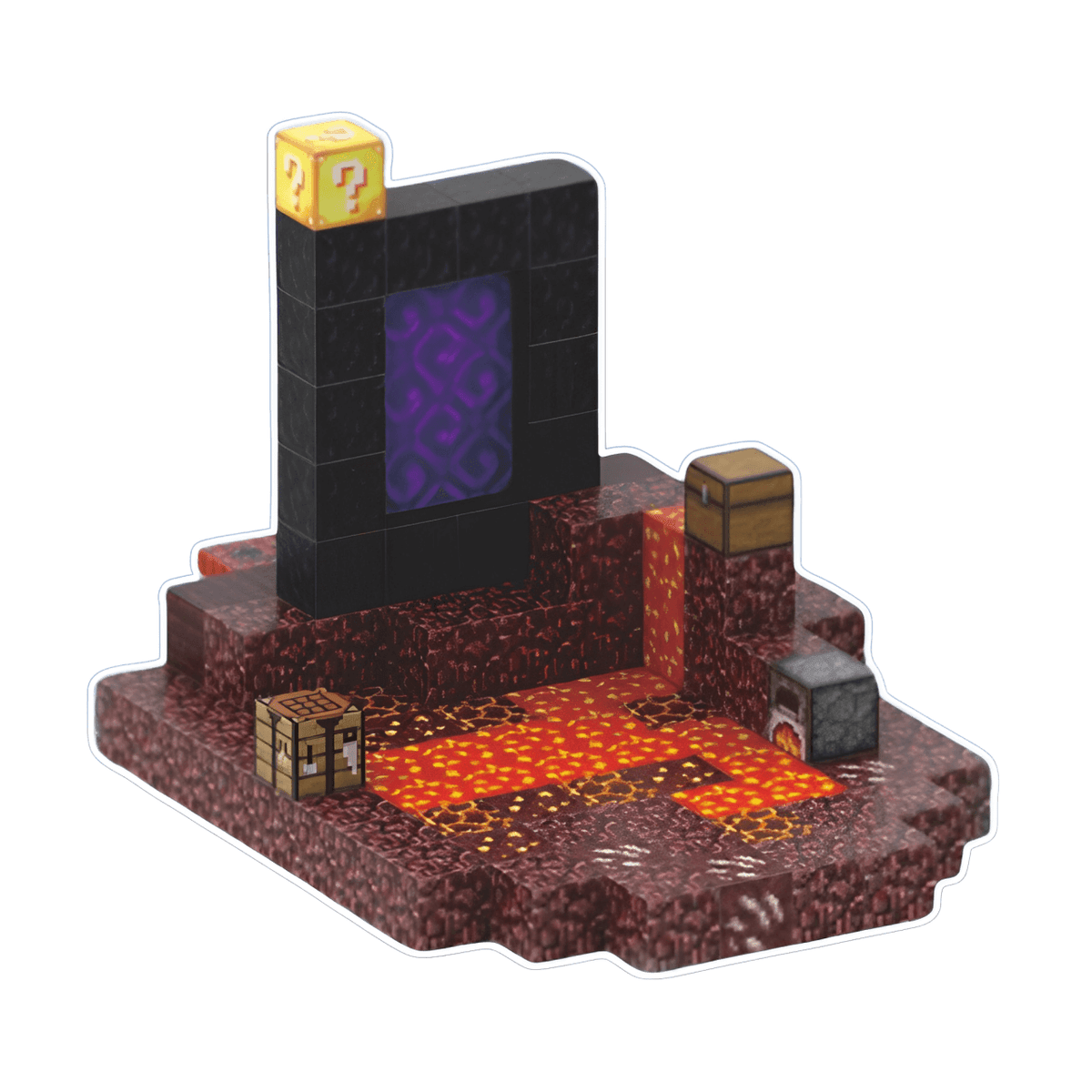 Blocos Magnéticos Minecraft - Portal do Fim - Buumbaa