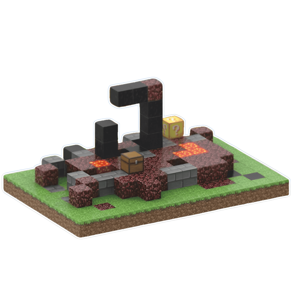 Blocos Magnéticos Minecraft - Fornalha Vulcânica - Buumbaa