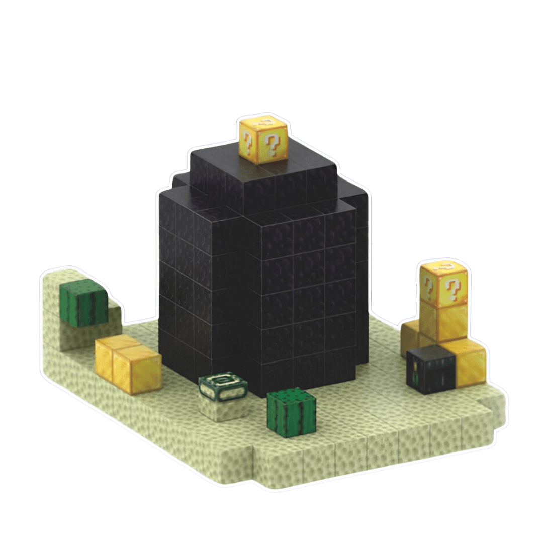 Blocos Magnéticos Minecraft - Monumento do Deserto - Buumbaa