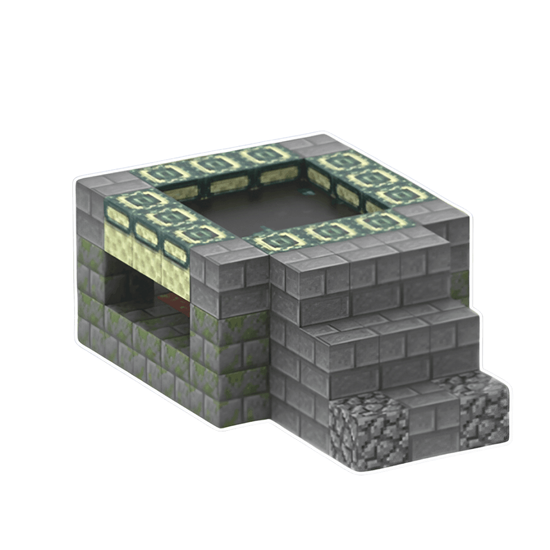 Blocos Magnéticos Minecraft - Fortaleza Subterrânea - Buumbaa