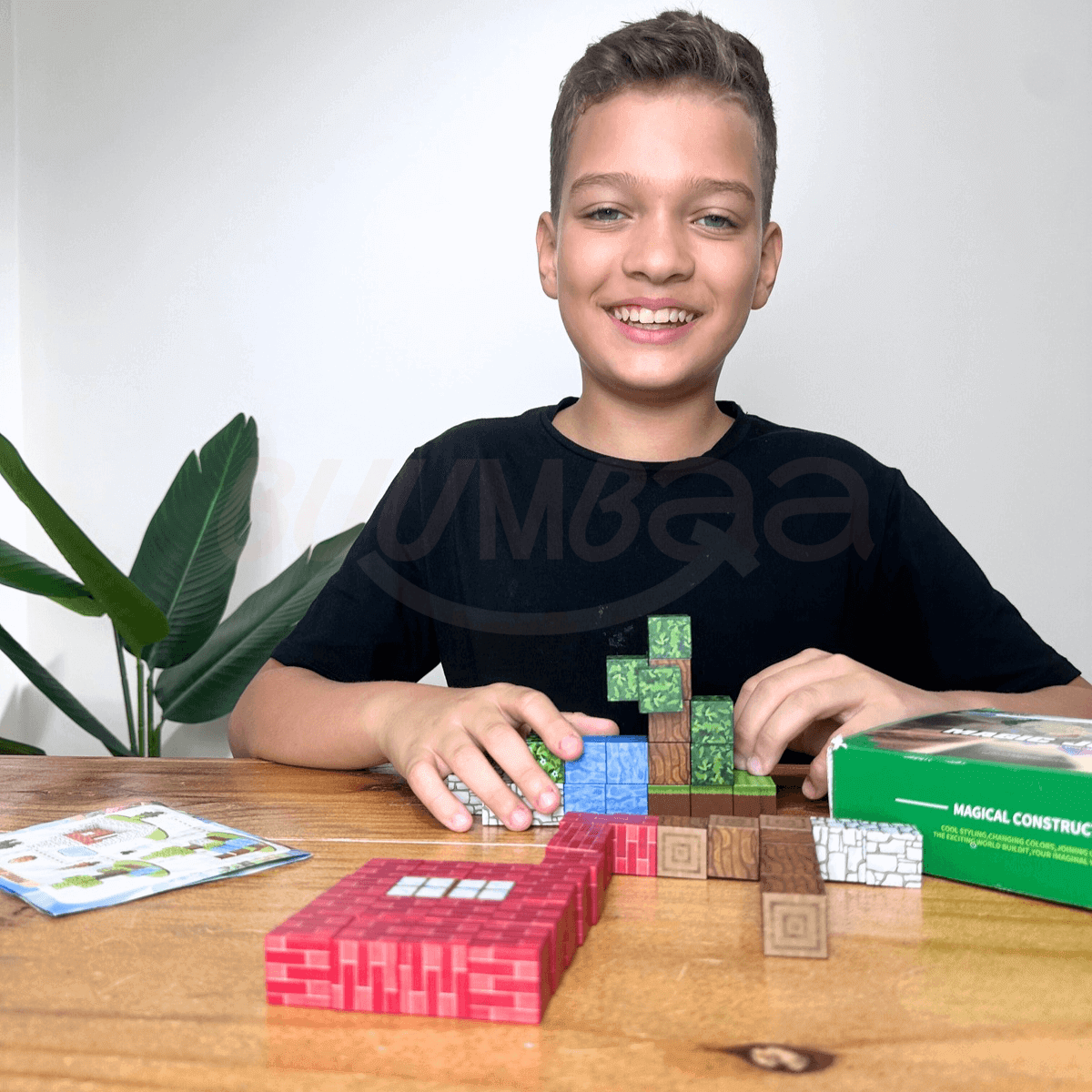 Blocos Magnéticos Minecraft - Portal do Fim - Buumbaa