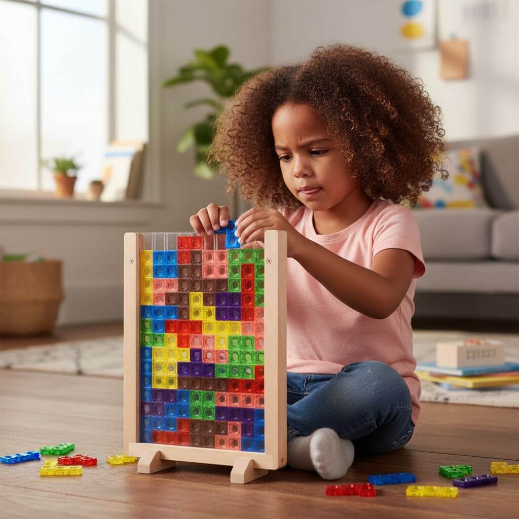 Brinquedo Educativo de Encaixe e Montagem