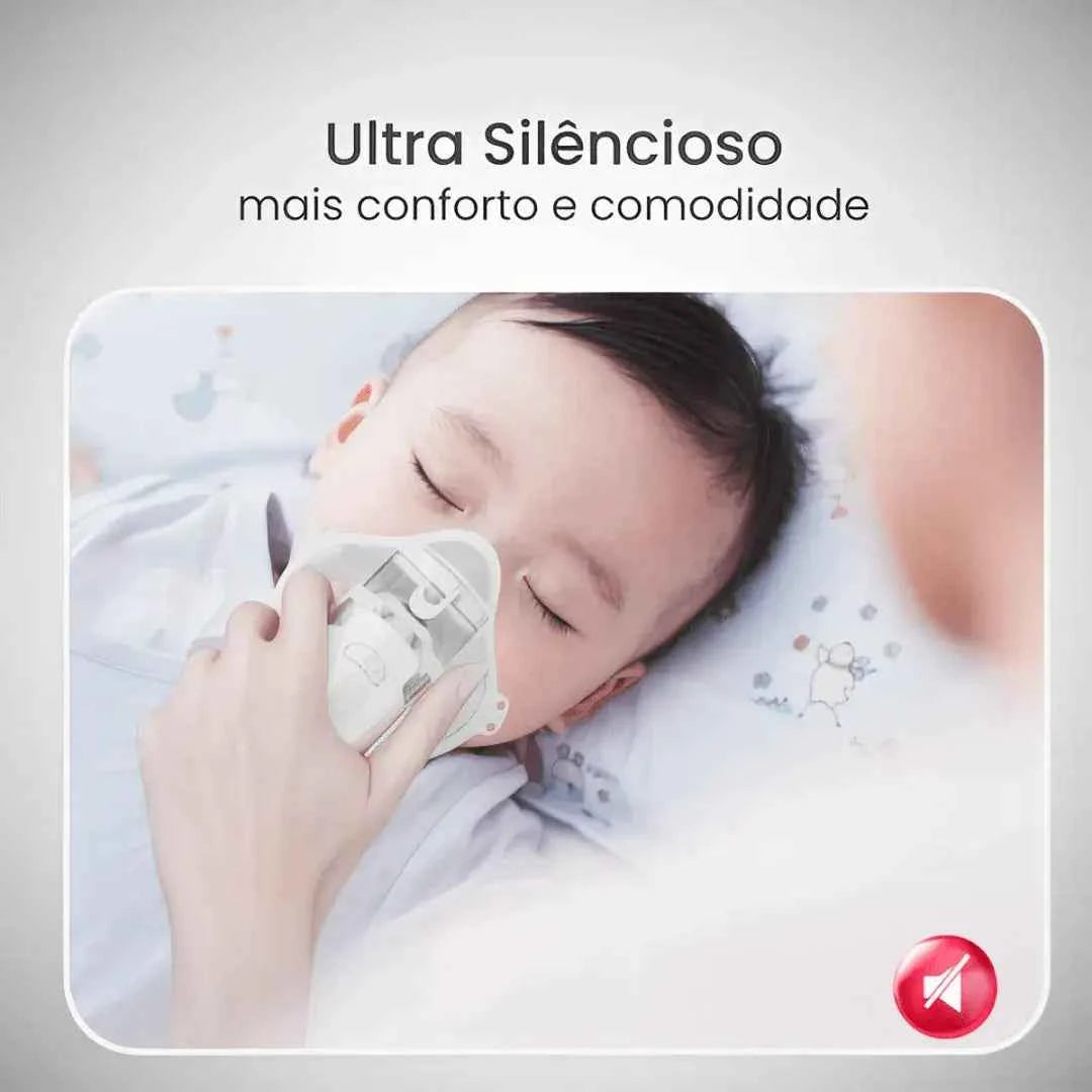 Inalador Portátil Nebulizador Ultra Silencioso