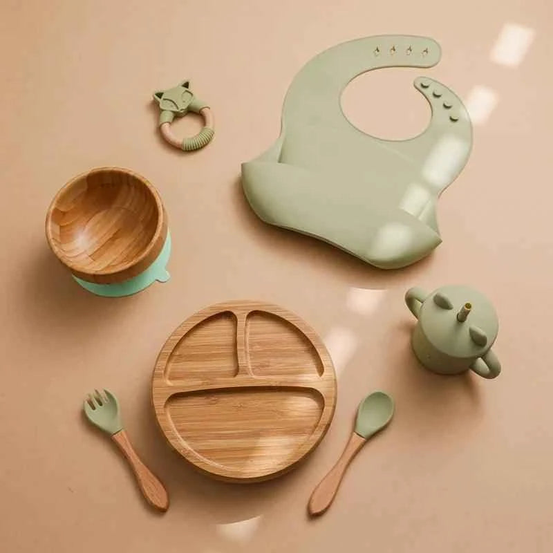 Kit Bambu Básico para Introdução Alimentar BuumBaa