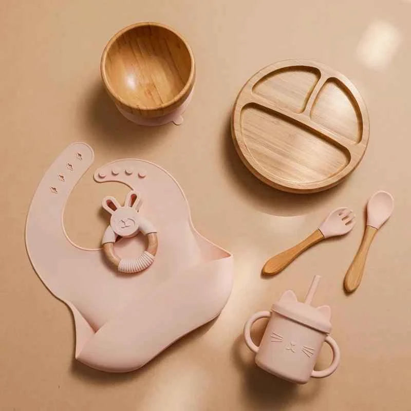 Kit Bambu Básico para Introdução Alimentar BuumBaa