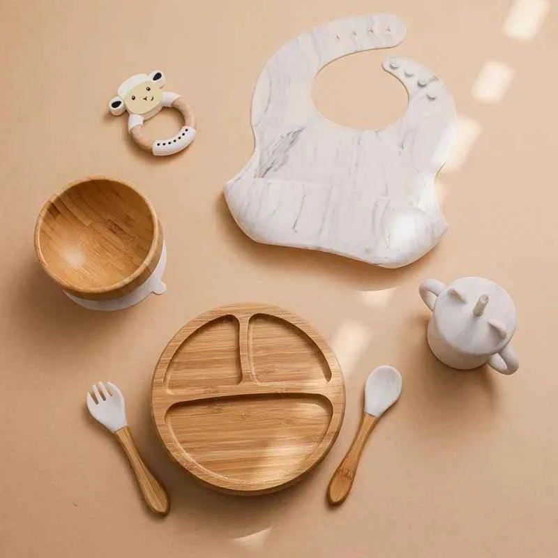 Kit Bambu Básico para Introdução Alimentar BuumBaa