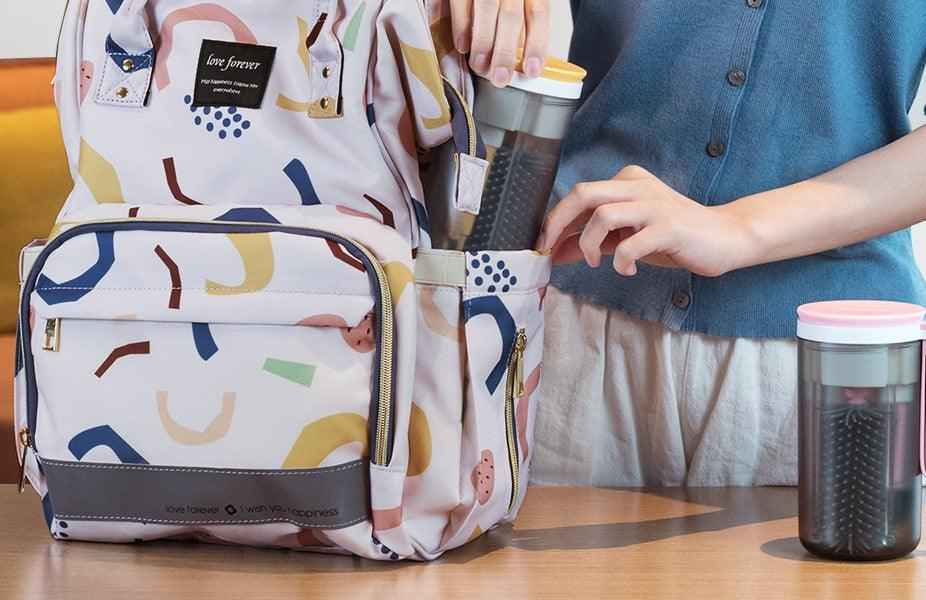 Kit Portátil de higienização para mamadeiras | 10 Peças