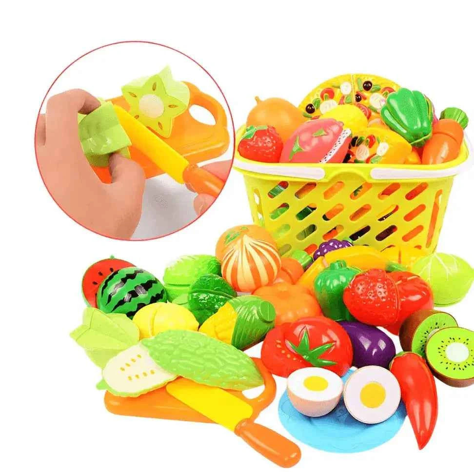 Frutas de Brinquedo com Velcro