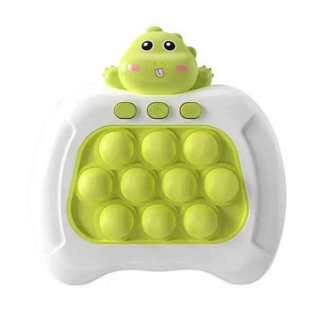 Pop It Eletrônico Brinquedo BuumBaa Dinossauro Verde