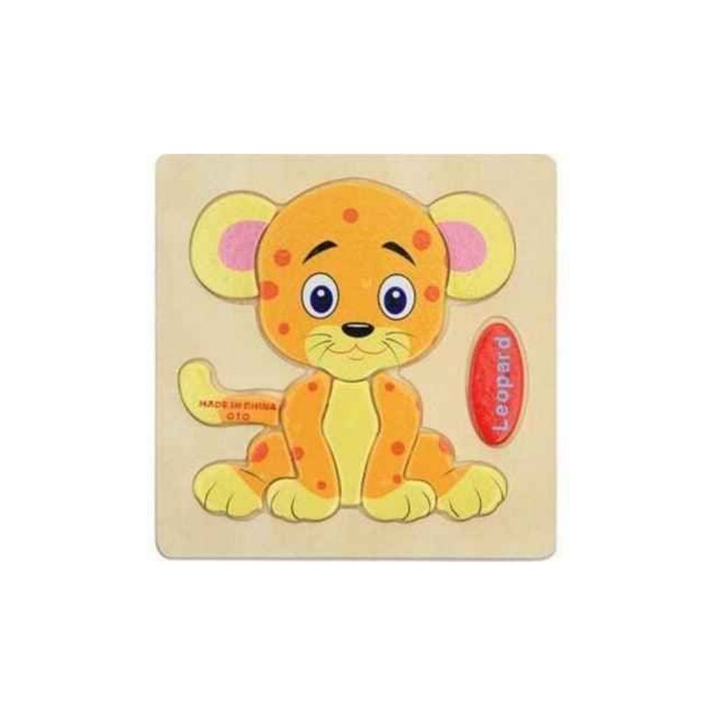 Quebra Cabeça 3D Madeira