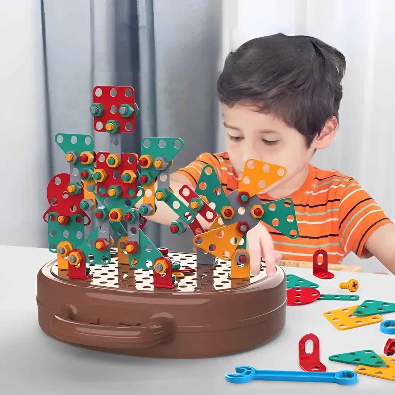 Kit de ferramentas criativas Magic Montessori - 204 peças