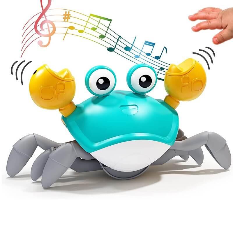 Caranguejo Interativo: Música e Luzes