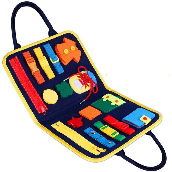 Maleta de Atividade Sensorial Montessori Infantil