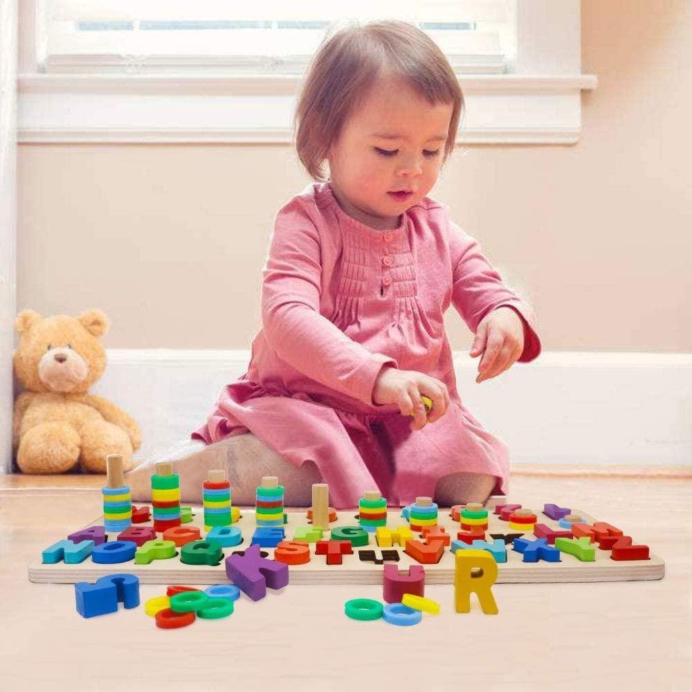 Kit Educacional Montessori de Madeira-Educa Wood