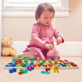Kit Educacional Montessori de Madeira-Educa Wood