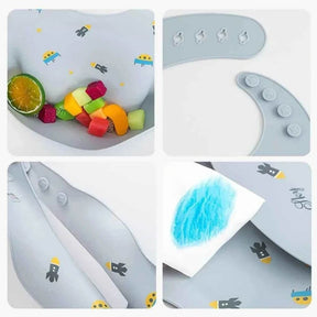 Babador de Bebê Impermeável com Detalhes