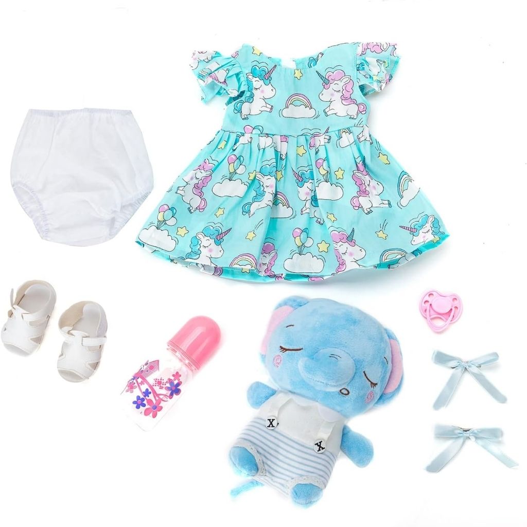 Roupa de Bebê Reborn Realista - Marina