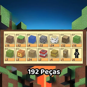 Blocos Minecraft - Aldeia Costeira