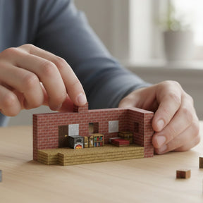 Blocos Magneticos do Minecraft - Casa Moderna