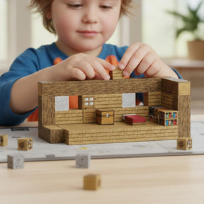 Blocos Magneticos Minecraft - Casa no Campo BuumBaa