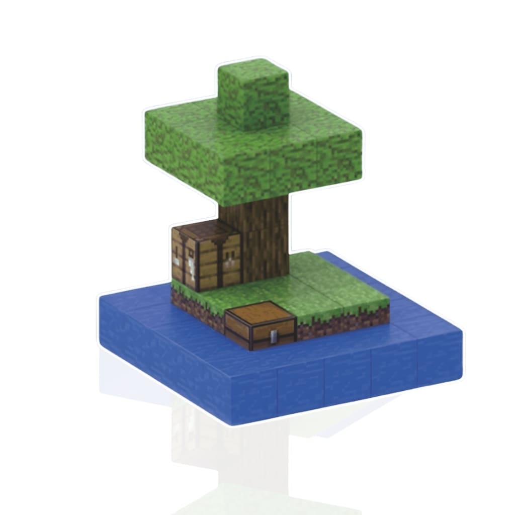 Blocos Magnéticos Minecraft - Ilha Flutuante