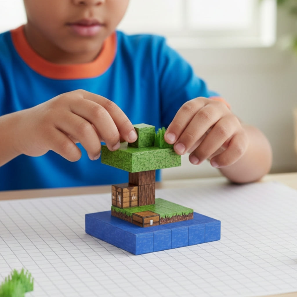 Minecraft Construções - Ilha Flutuante