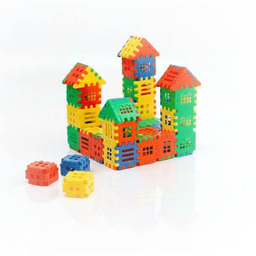 Blocos de Montar Montessori - Encaixe Criativo BuumBaa