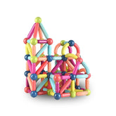 Blocos de Montar Magnéticos Montessori - BuumBaa