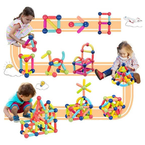 Blocos Magnéticos Brinquedos