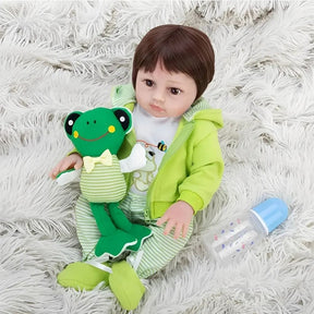 Boneco Bebê Reborn Realista Menino