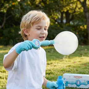 Brinquedo Bolha de Sabão Varinha Mágica Azul BuumBaa