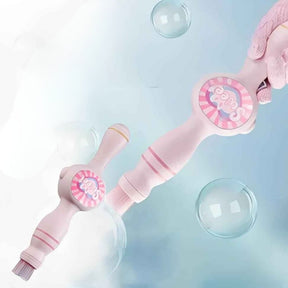 Brinquedo Bolha de Sabão Varinha Mágica Rosa BuumBaa