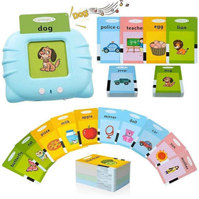 Brinquedo Educativo Cards Inglês - BuumBaa Azul