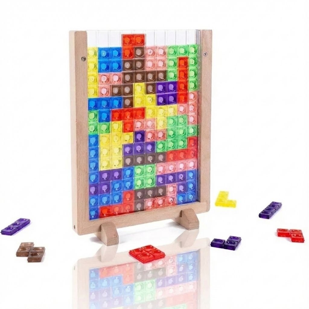 Brinquedo Educativo de Encaixe e Montagem Criativa BuumBaa