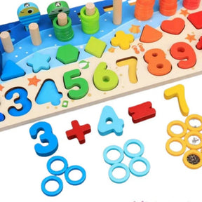 Brinquedo Montessori Quebra-Cabeça de Madeira - BuumBaa