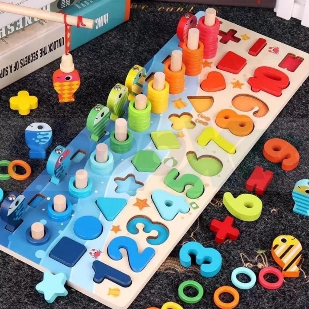 Brinquedo Montessori Quebra-Cabeça