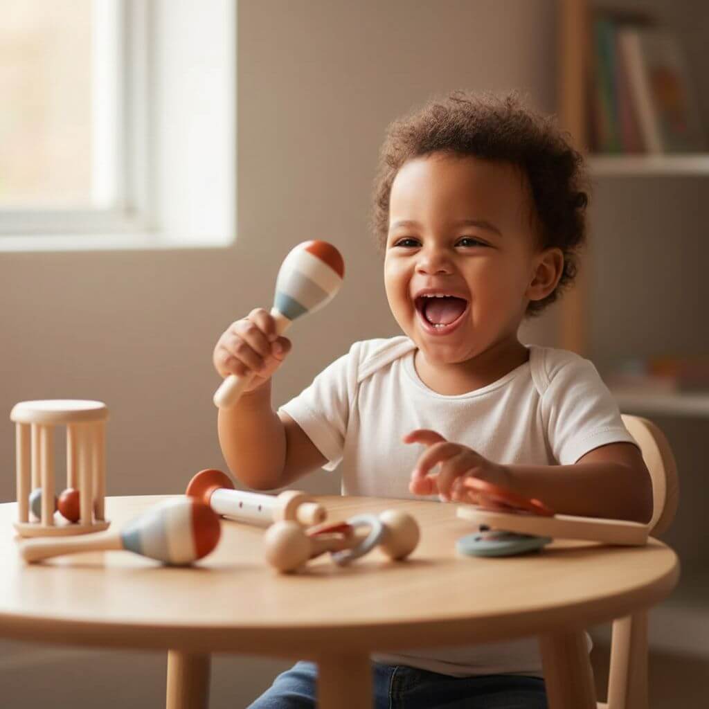 Brinquedo Montessori Musical