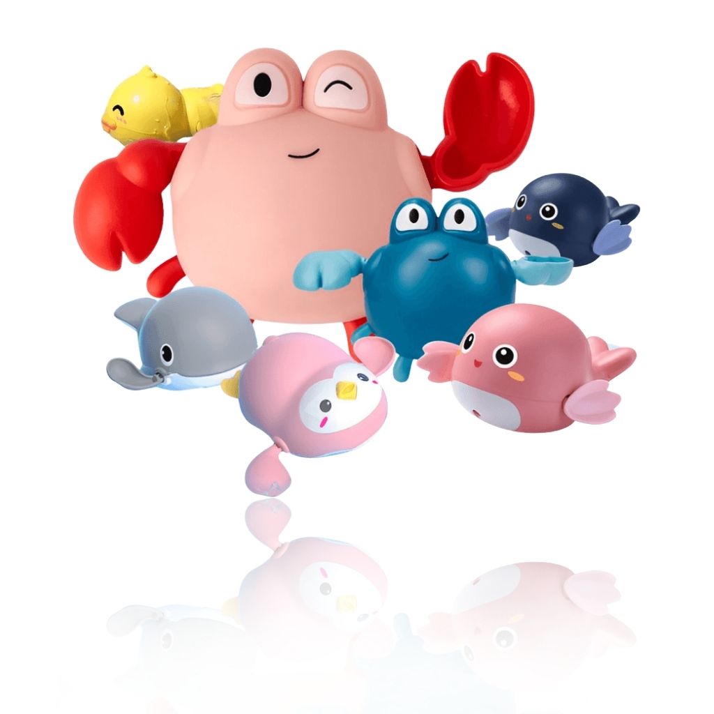 Brinquedo Para Banho Kit Oceano Divertido BuumBaa