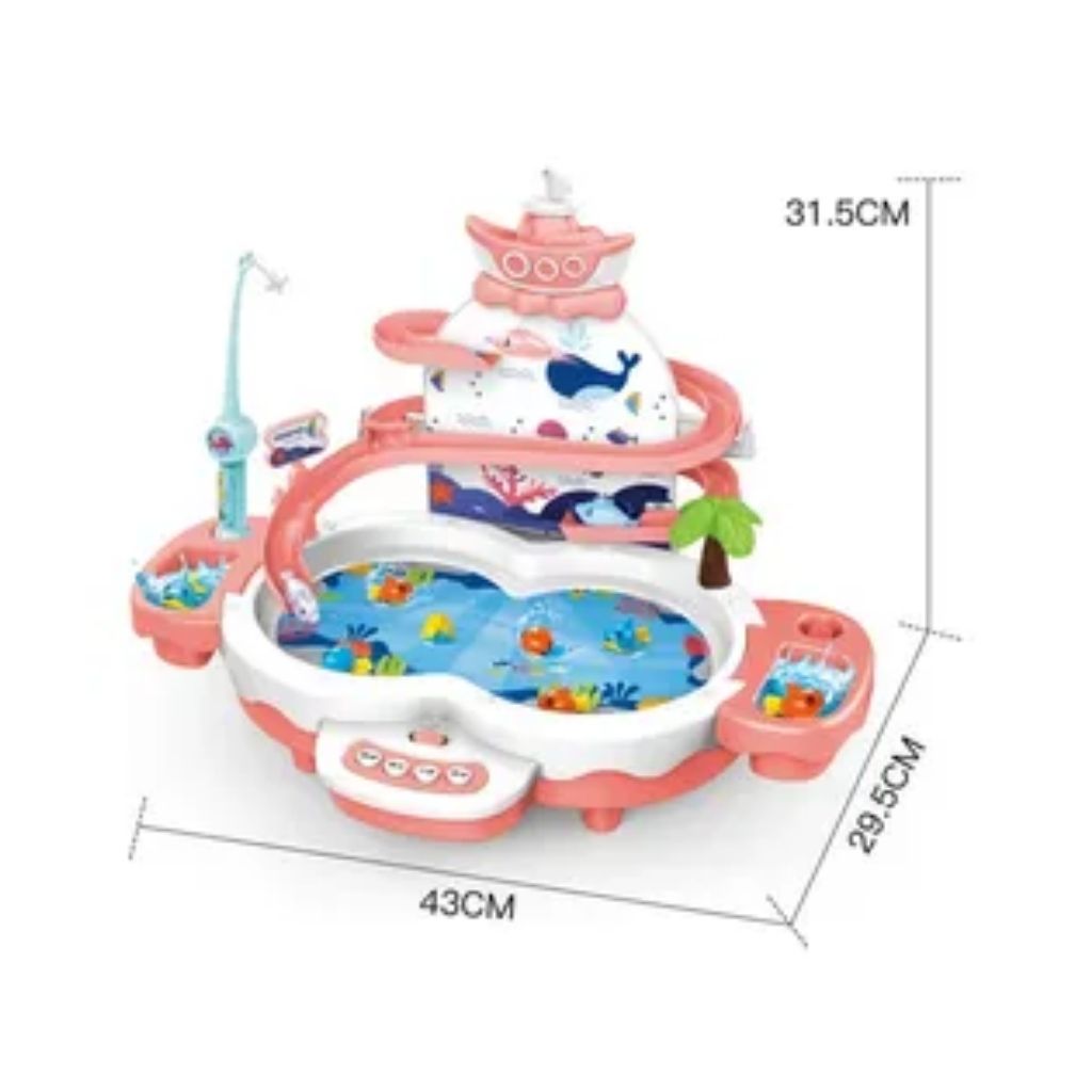 Brinquedo de Pesca Peixe BuumBaa Medidas