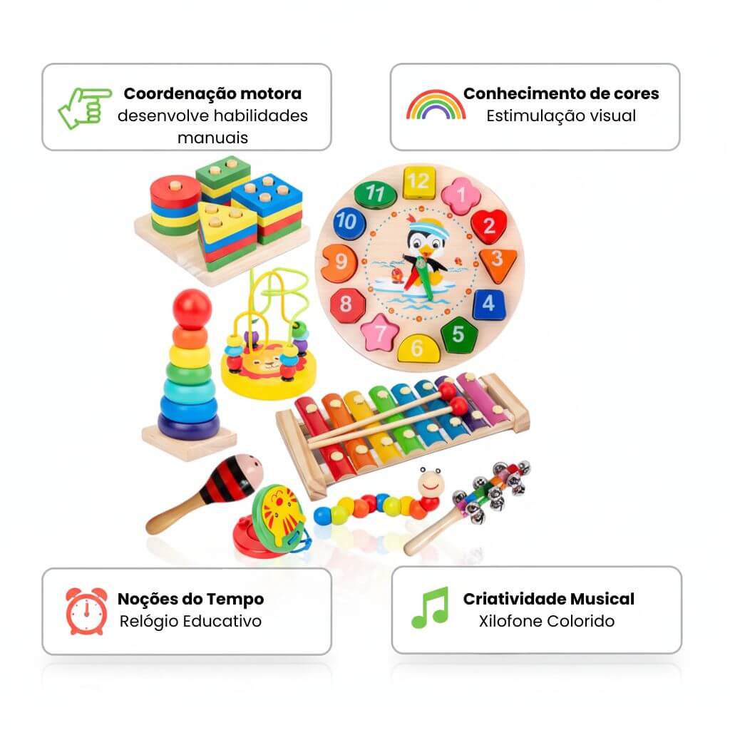 Brinquedos Montessori