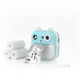 Câmera Infantil que Imprime Azul 1080P HD - BuumBaa