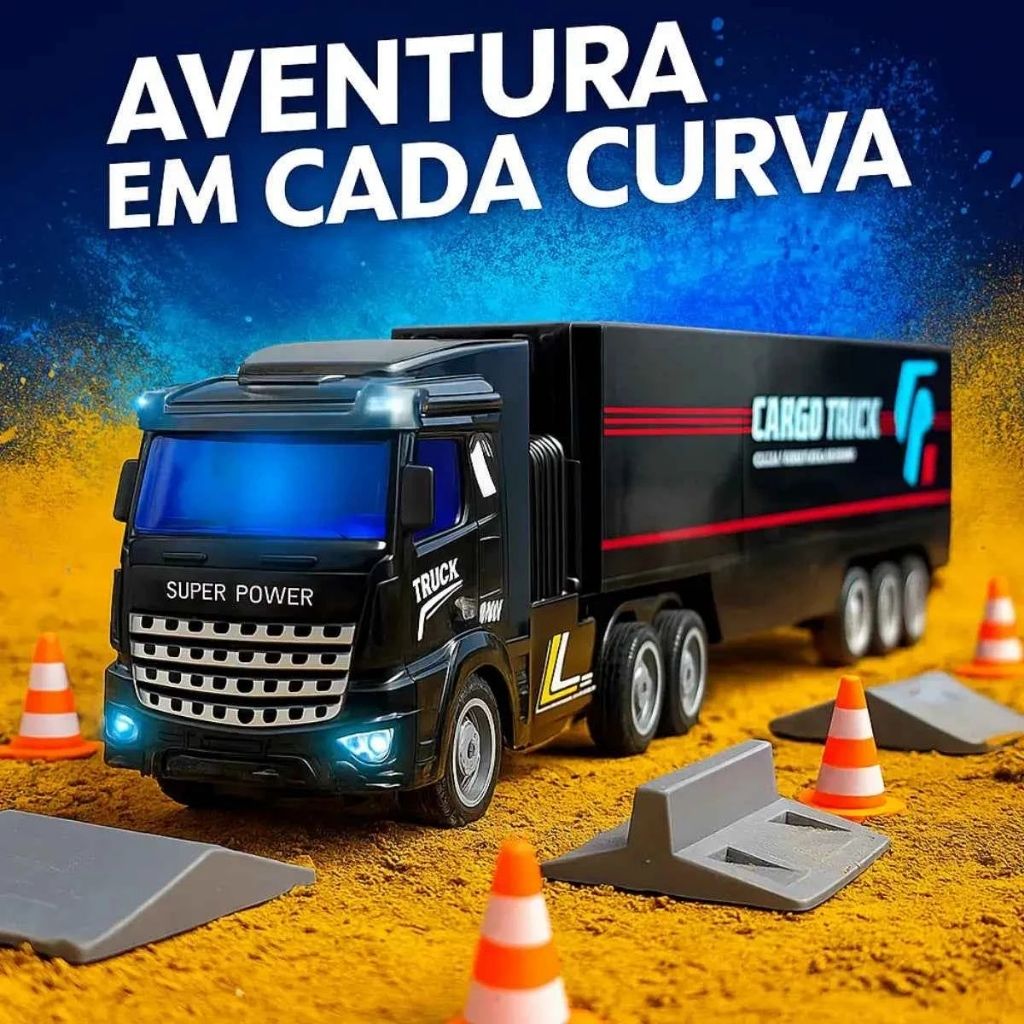 Carrinho de Controle Remoto - Caminhão